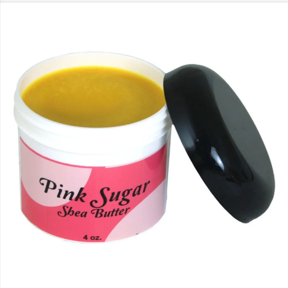 Pink Sugar Shea Butter 4oz Jar All Natural Ingredients - Picture 1 of 7